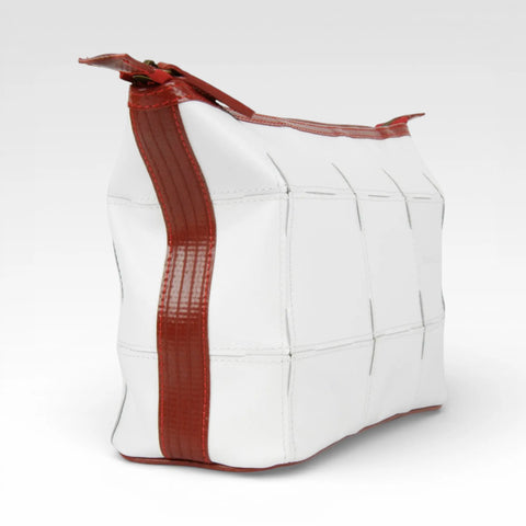 Cosmetics Case / Toiletry Bag | Leather & Fire-hose