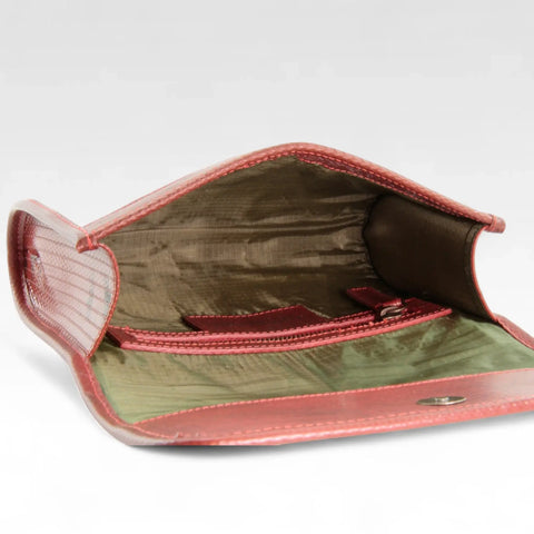 Crossbody Bag | Leather & Fire-hose