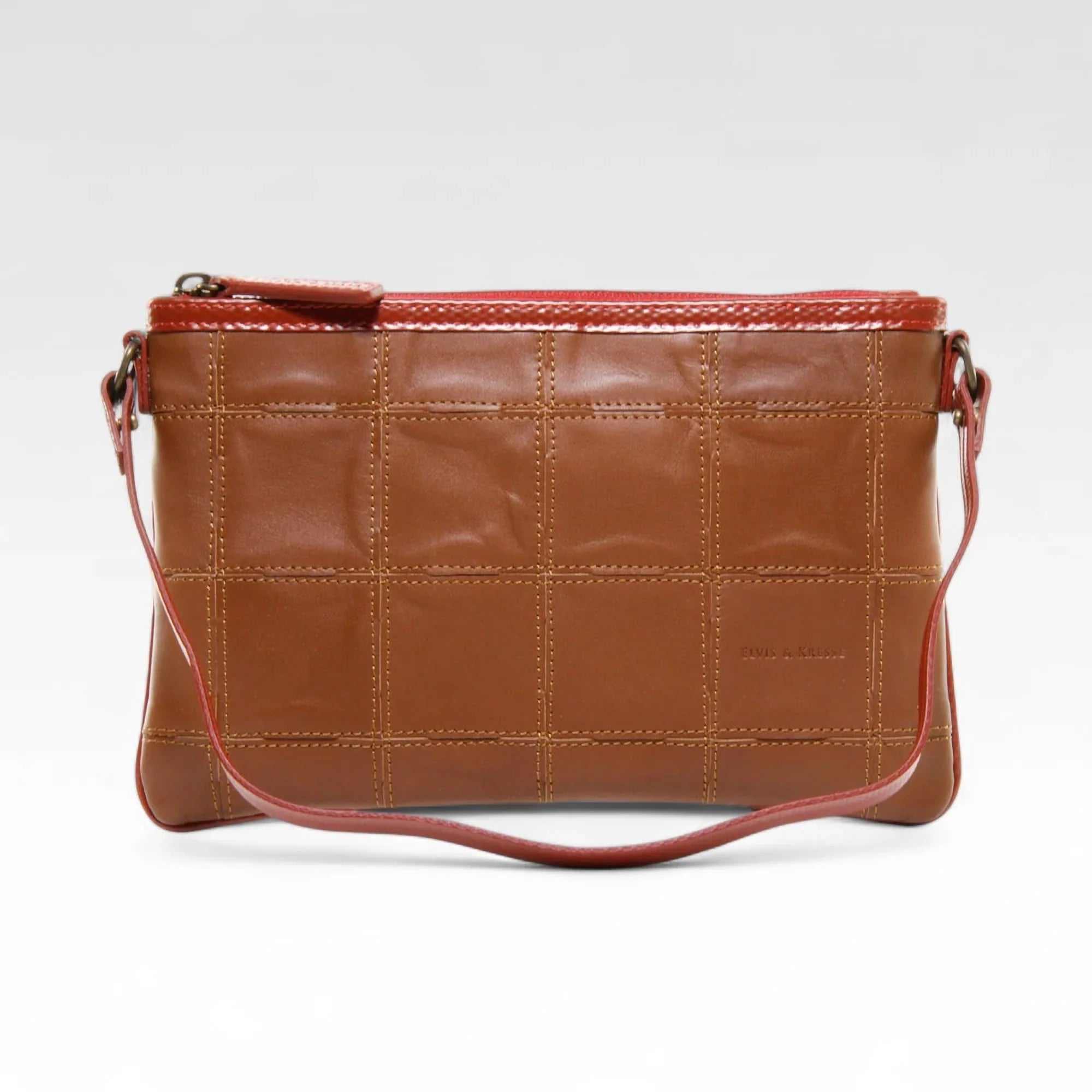 Clutch Bag | Leather & Fire-hose