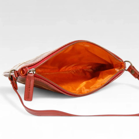Clutch Bag | Leather & Fire-hose