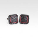 Torpedo Cufflinks | Leather & Fire-hose