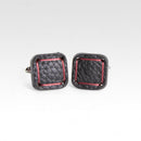 Torpedo Cufflinks | Leather & Fire-hose