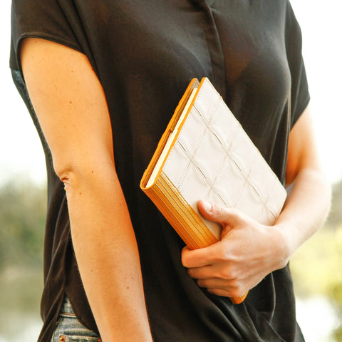 A5 Notebook | Leather & Fire-hose