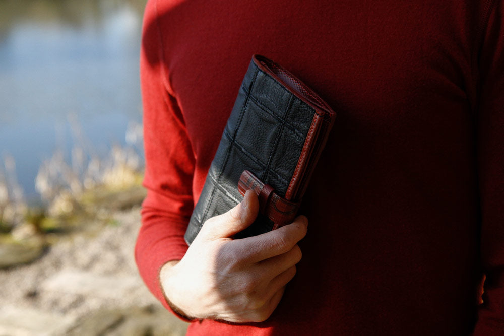 Travel Wallet | Leather & Fire-hose