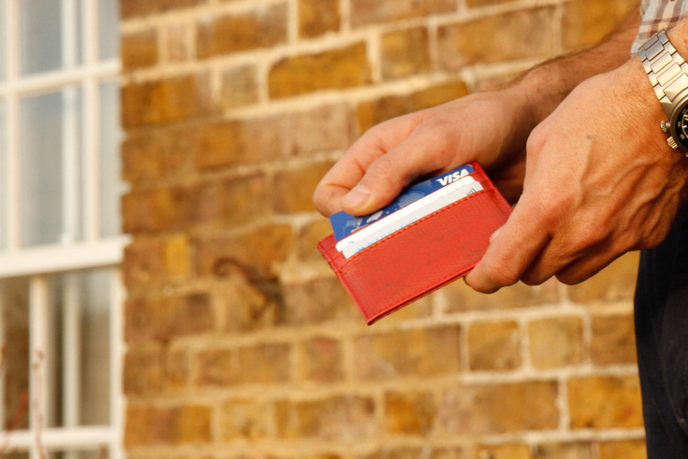 Triple Card Holder | Fire-hose