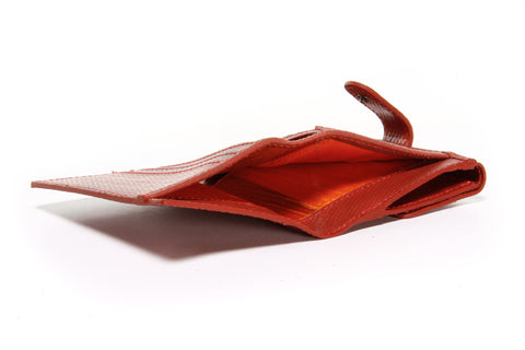 Folding Purse | Leather & Fire-hose