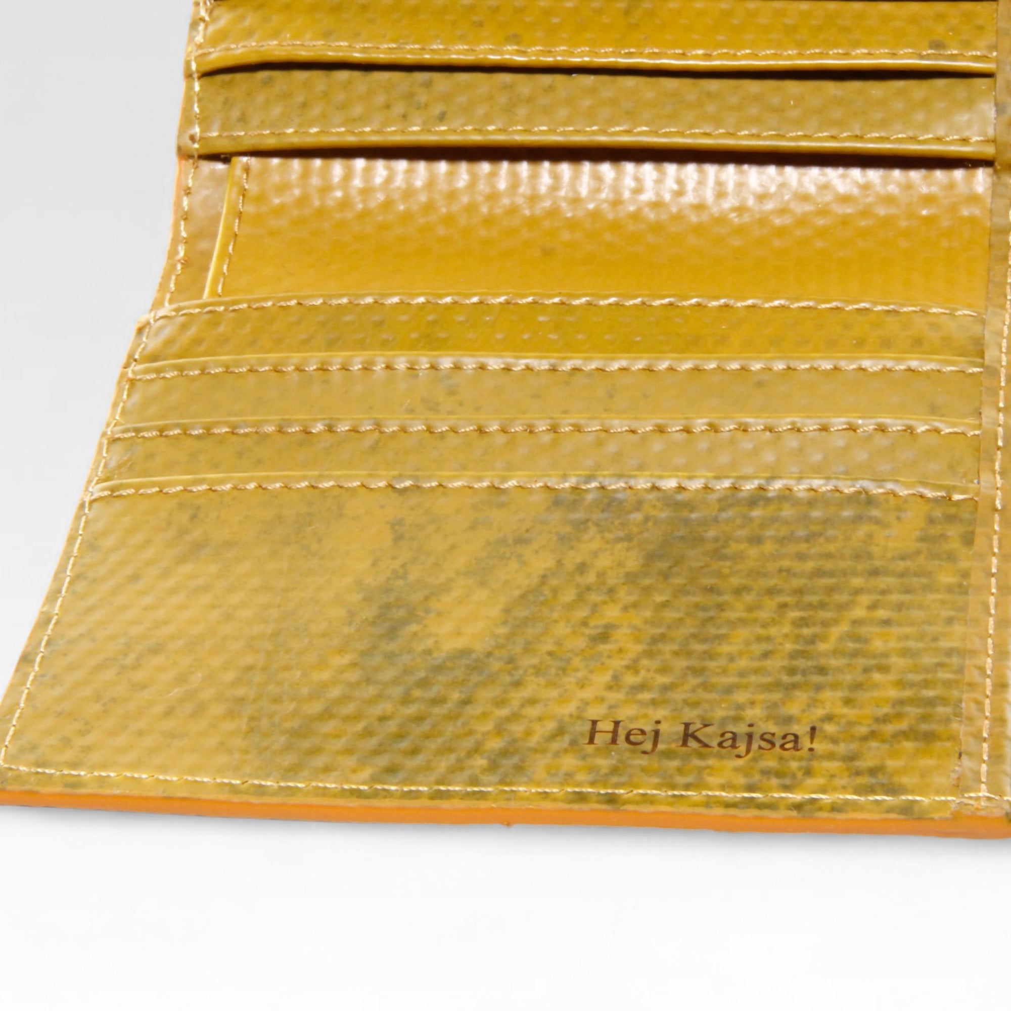 Folding Purse | Leather & Fire-hose