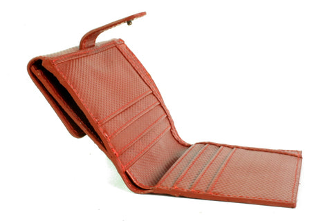 Folding Purse | Leather & Fire-hose