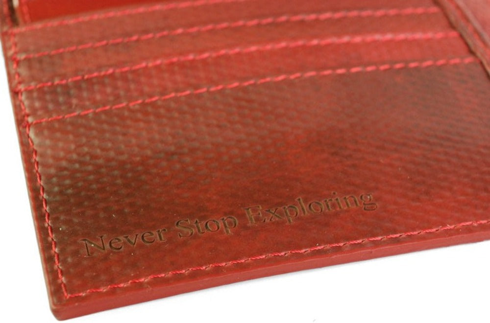 bifold leather wallet