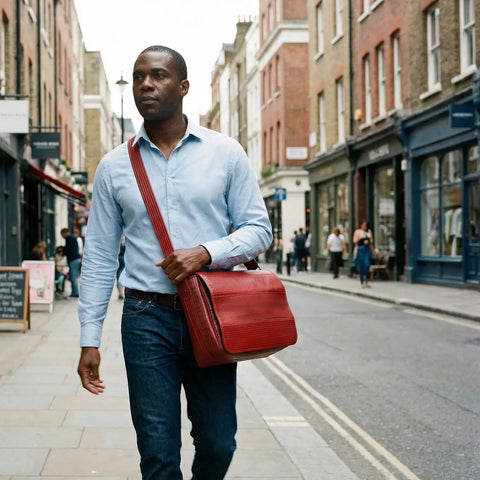 Messenger Bag | Fire-hose