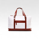 Gladstone Travel Bag | Leather & Fire-hose