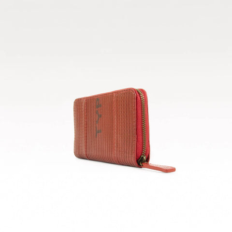 The Elvis & Kresse Ladies Purse, available in red recycled fire-hose