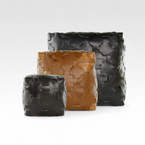Leather Cube