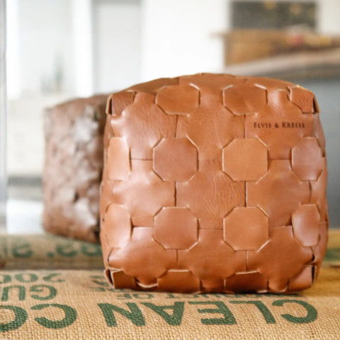 Leather Cube