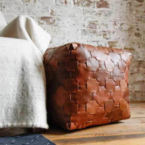 Leather Cube