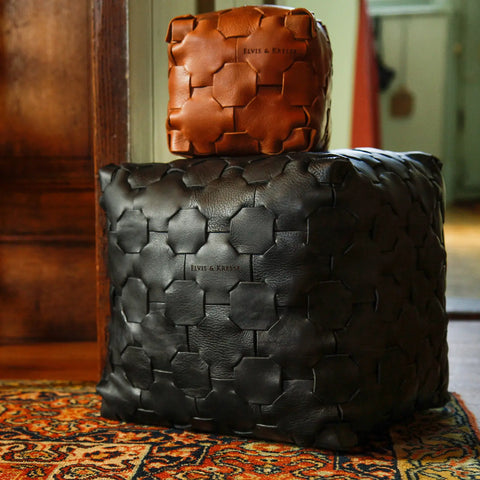 Leather Cube