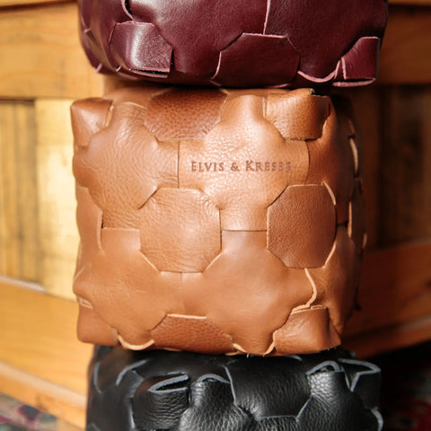 Leather Cube