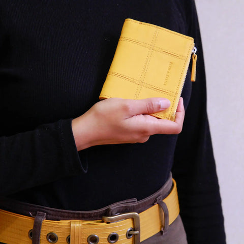 Faversham Wallet | Leather & Fire-hose