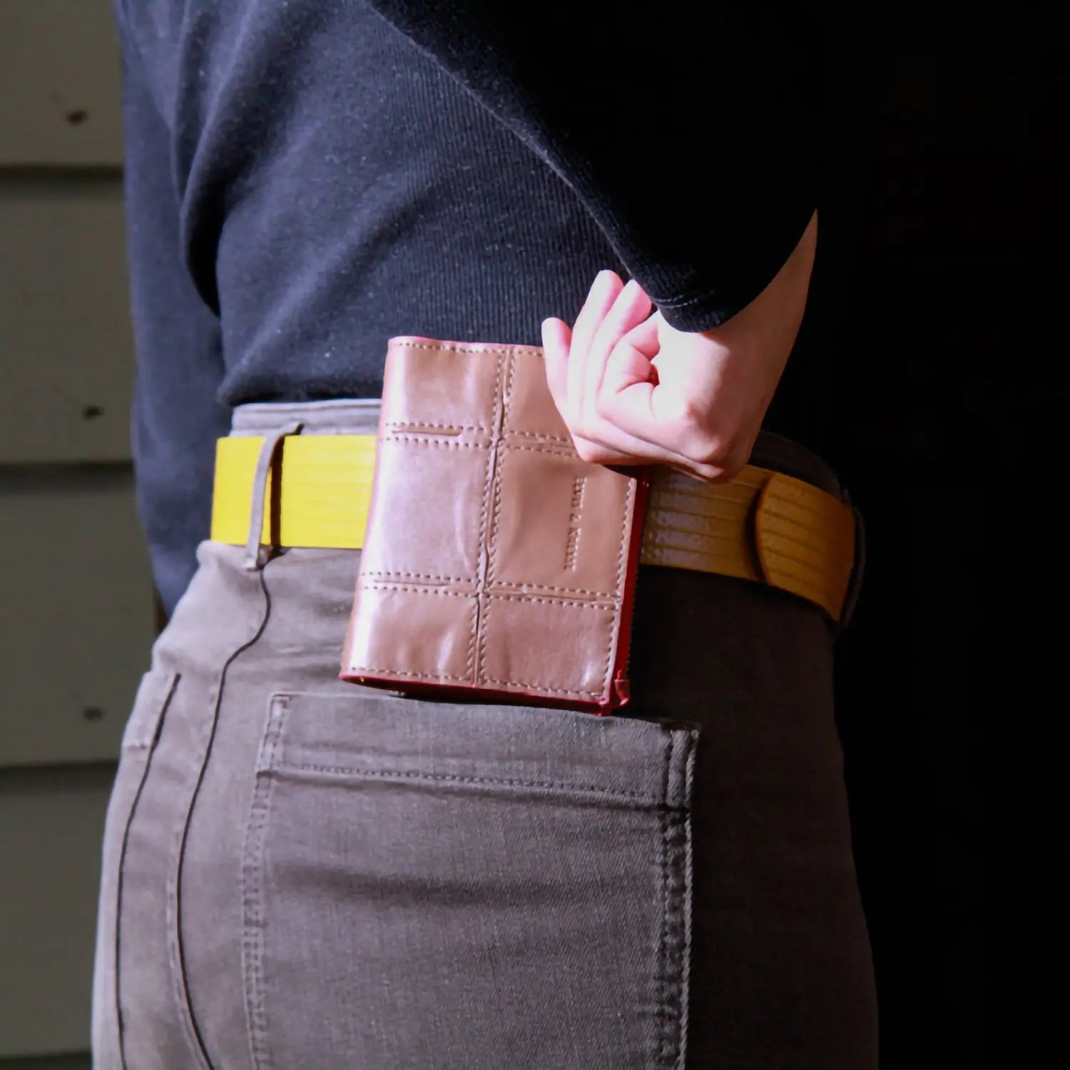 Faversham Wallet | Leather & Fire-hose