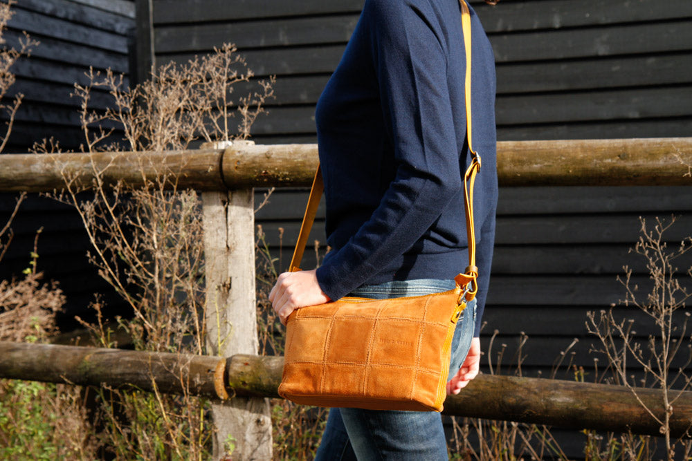 Leather Camera Bag 