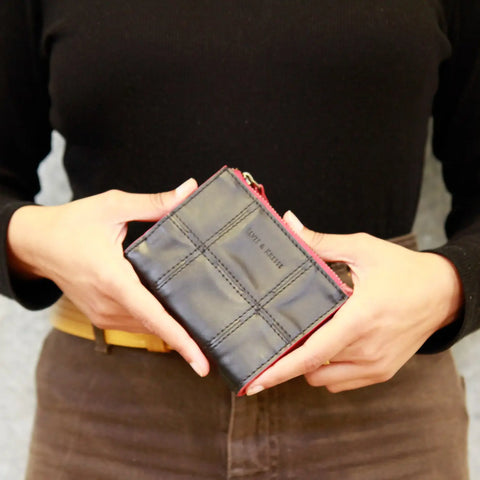 Faversham Wallet | Leather & Fire-hose