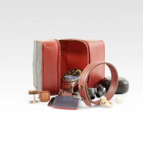 Medium Box | Leather & Fire-hose