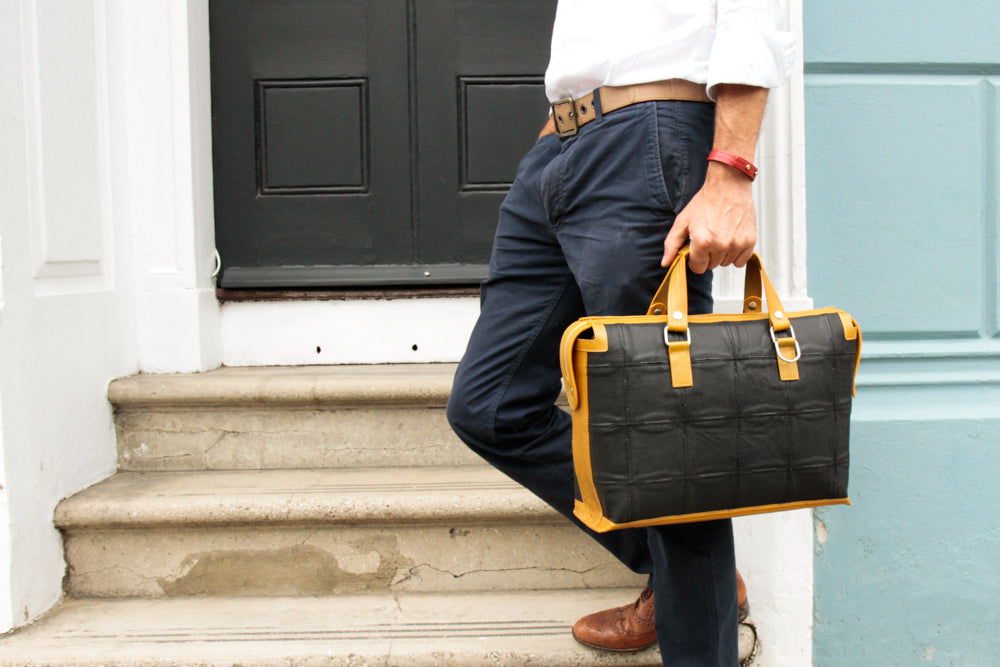 leather laptop bag