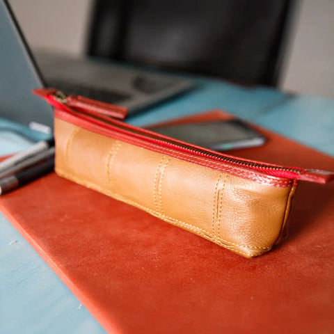 Pencil Case | Leather & Fire-hose