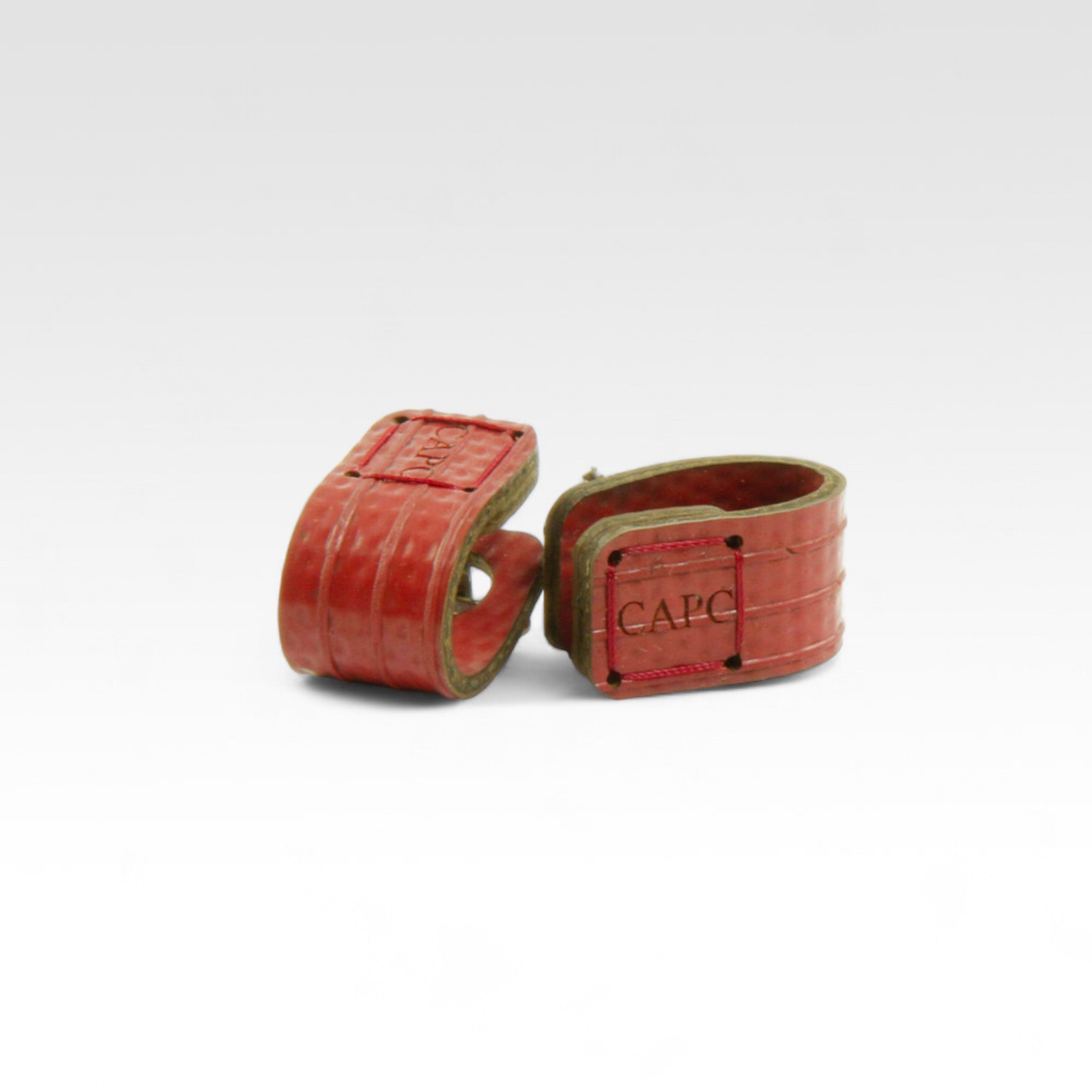 Wrap-Around Cufflinks | Fire-hose