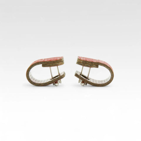 Wrap-Around Cufflinks | Fire-hose