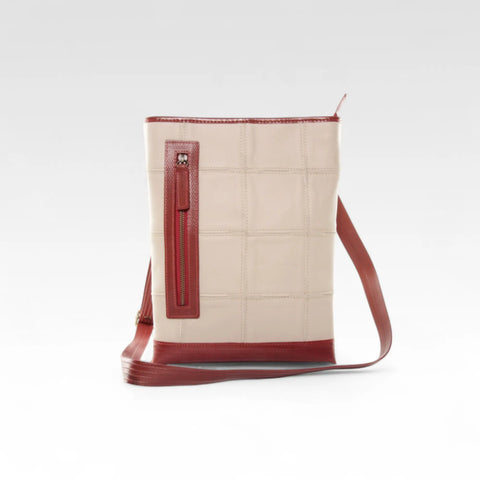 Reporter Bag | Leather & Fire-hose