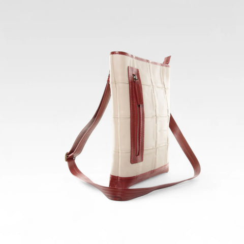 Reporter Bag | Leather & Fire-hose