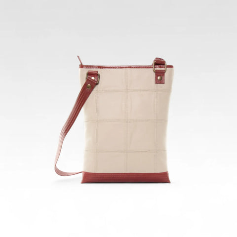 Reporter Bag | Leather & Fire-hose