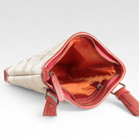 Reporter Bag | Leather & Fire-hose