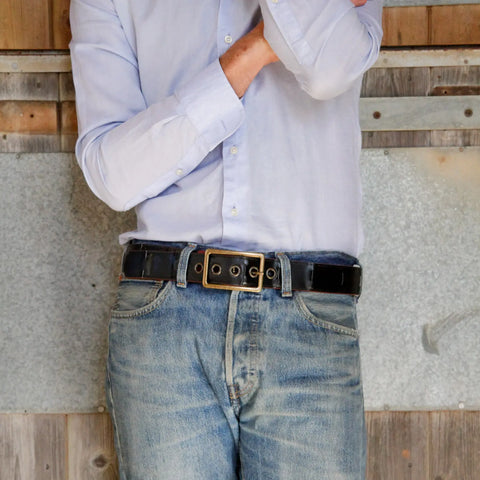 The Elvis & Kresse Signature Belt is ethically made using small-batch production and fair labour practices