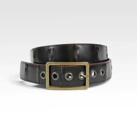 Signature Belt | Leather & Fire-hose