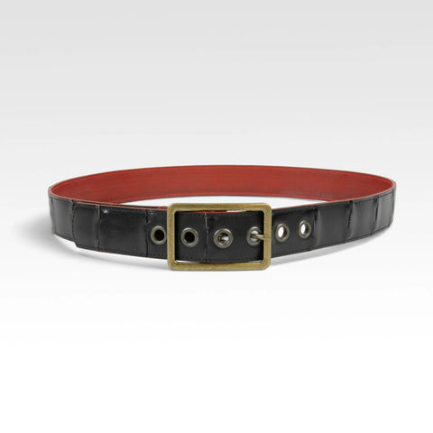 Signature Belt | Leather & Fire-hose