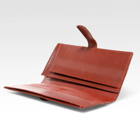 Travel Wallet | Leather & Fire-hose