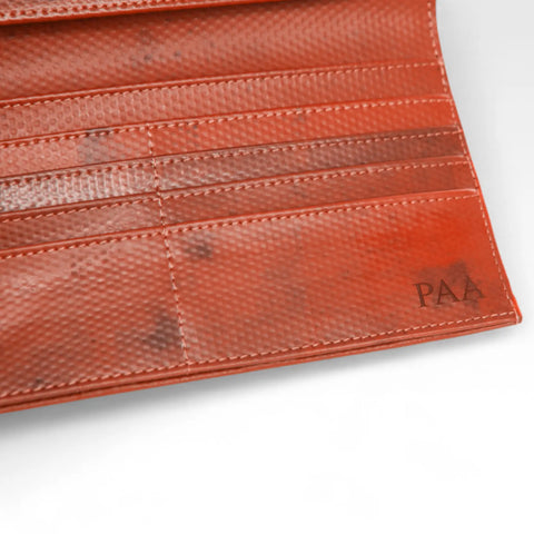 Travel Wallet | Leather & Fire-hose