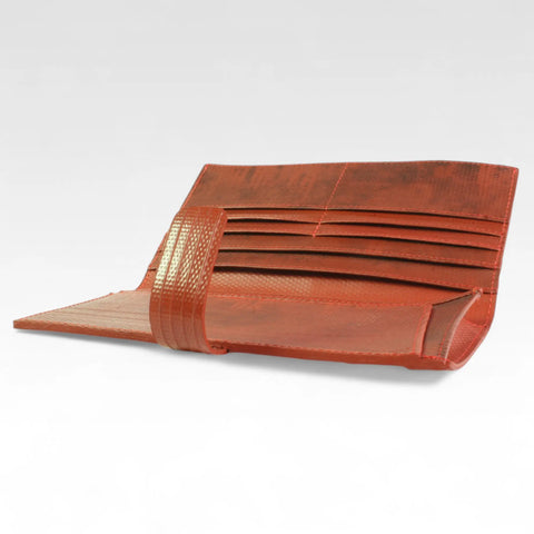 Travel Wallet | Leather & Fire-hose