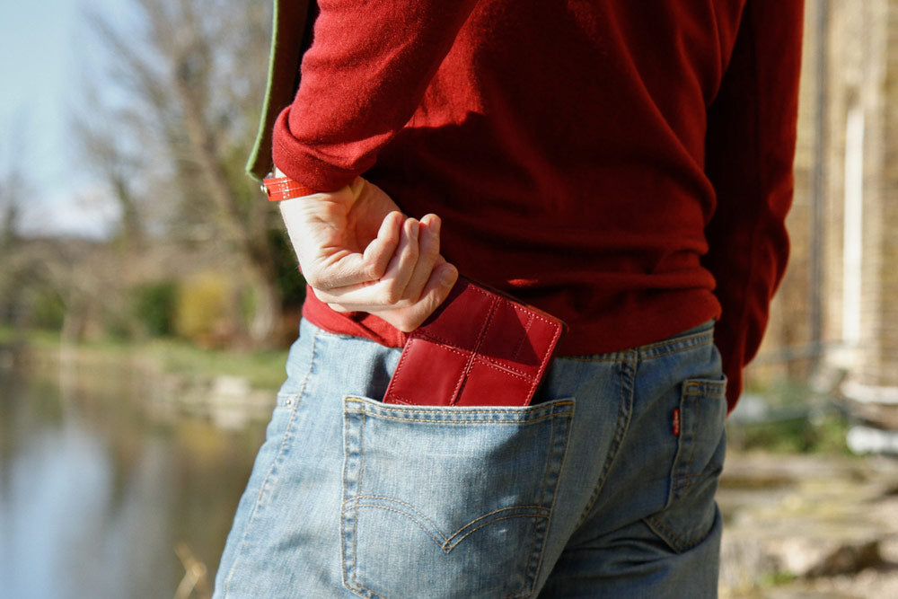 Billfold Wallet | Leather & Fire-hose