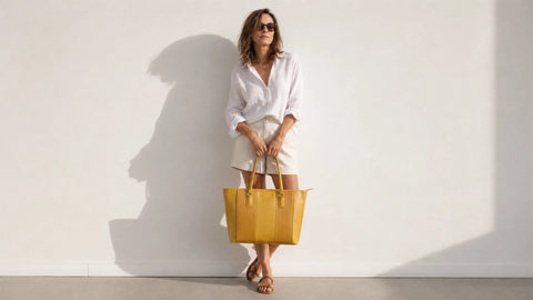 The best-selling Elvis & Kresse fire-hose Tote bag, a sustainable classic for 20 years