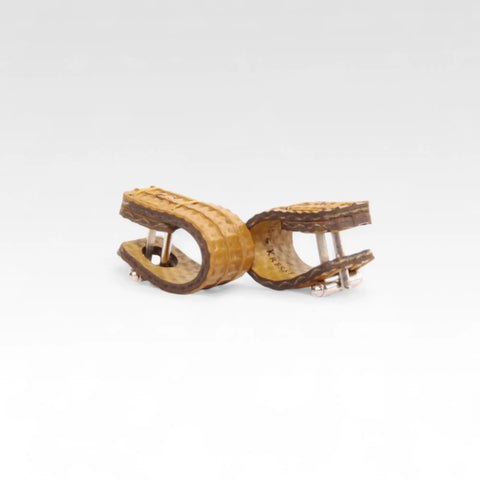 Wrap-Around Cufflinks | Fire-hose