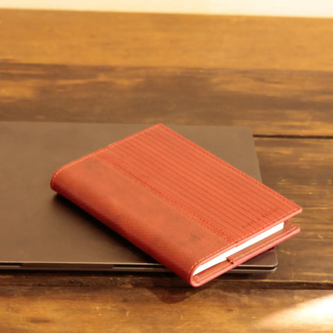 The Elvis & Kresse A6 notebook is ethically made using small-batch production and fair labour practices