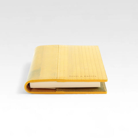 The Elvis & Kresse A6 Notebook upcycled from genuine decommissioned London Fire Brigade fire-hose