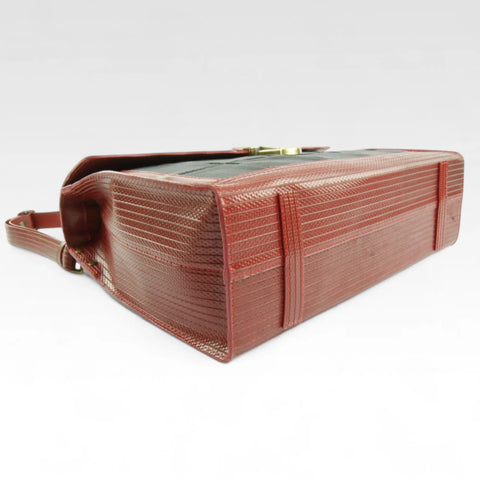 Continental Briefcase | Leather & Fire-hose
