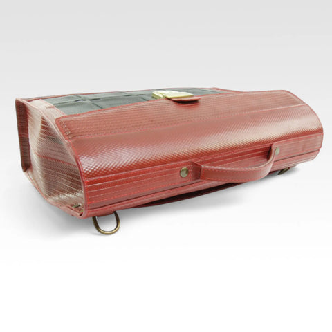 Continental Briefcase | Leather & Fire-hose