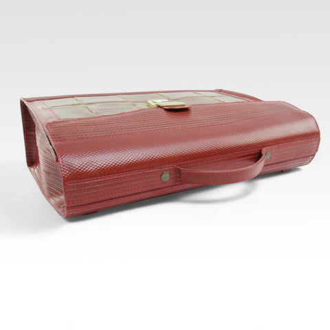 Continental Briefcase | Leather & Fire-hose