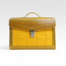 Continental Briefcase | Leather & Fire-hose