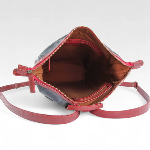 cross backpack leather Sustainable Leather Backpack